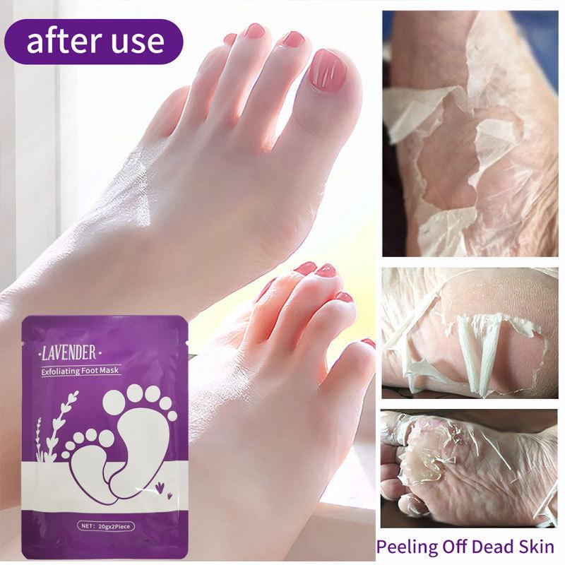 Foot Mask Peeling - Маска для ног с экстрактом лаванды,