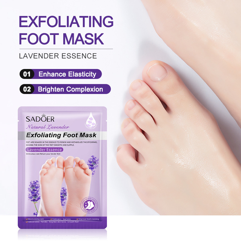 Foot Mask Peeling - SADOER Отшелушивающая маска для ног Отшелушивающая