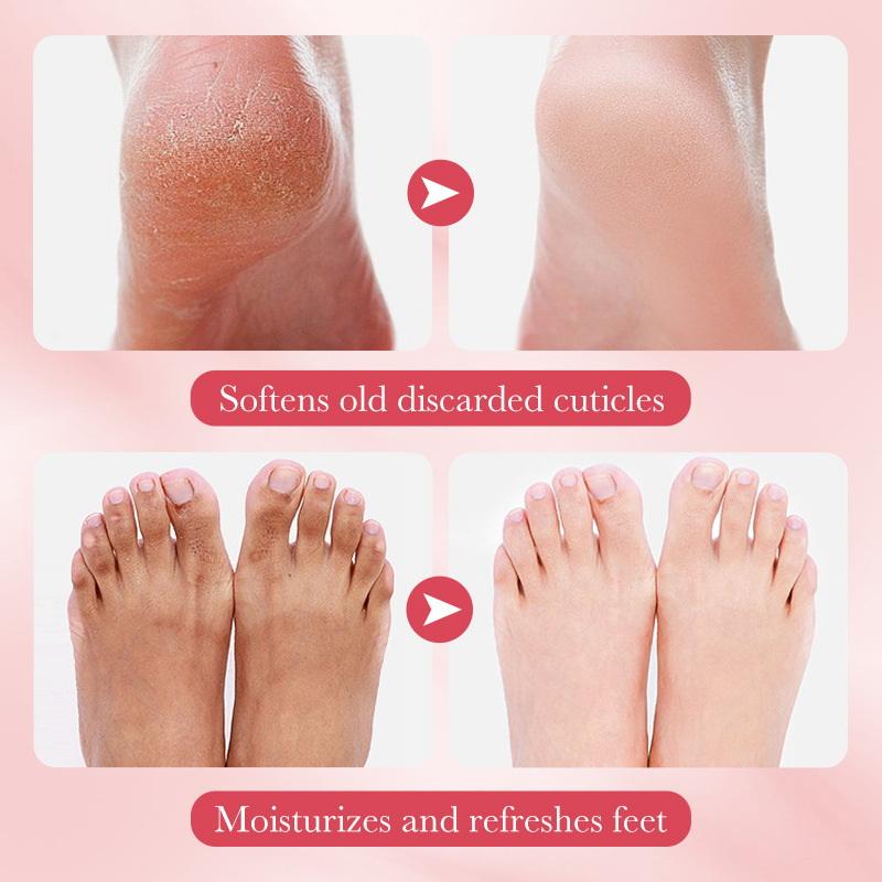1 пара масок для ног SADOER с  – обзор и цена Foot Mask Peeling