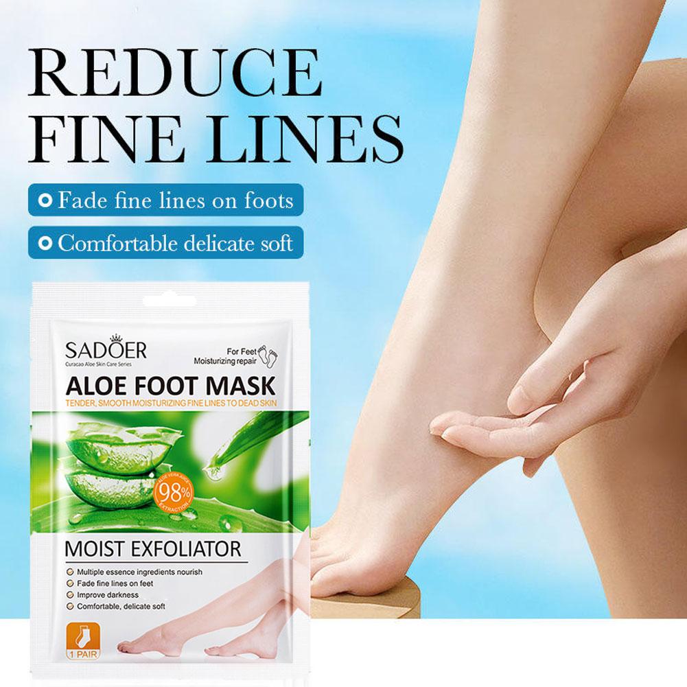 Маска для ног с алоэ вера, отш – обзор и цена Foot Mask Peeling