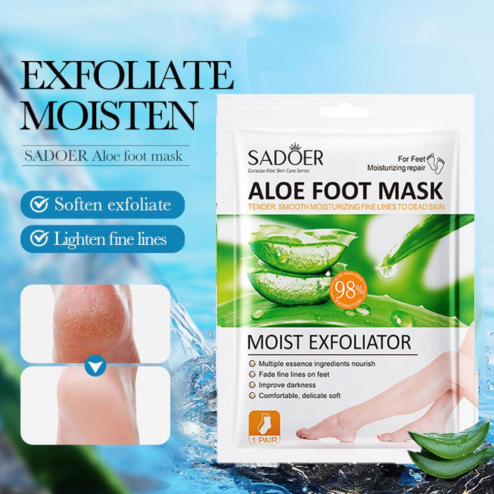 Маска для ног с алоэ вера, отш – обзор и цена Foot Mask Peeling