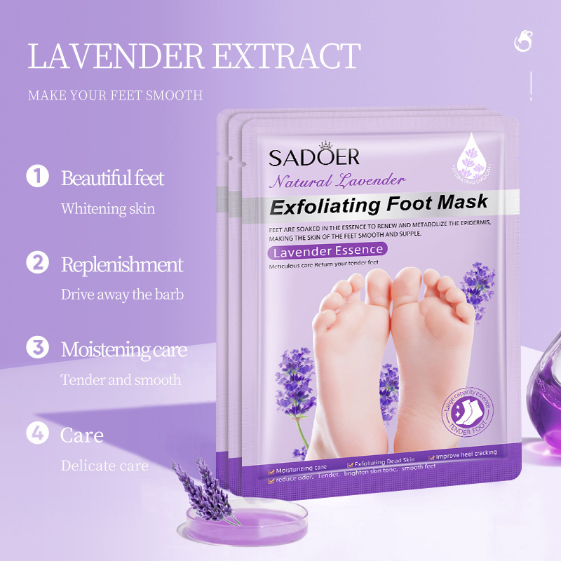 SADOER Отшелушивающая маска дл – обзор и цена Foot Mask Peeling