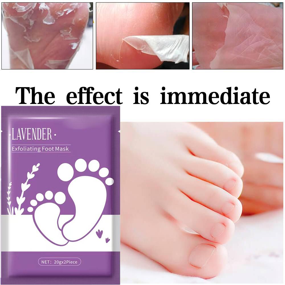 Лавандовая отшелушивающая маск – обзор и цена Foot Mask Peeling