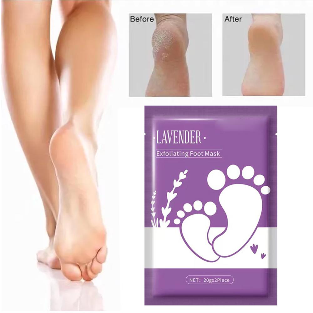 Лавандовая отшелушивающая маск – обзор и цена Foot Mask Peeling