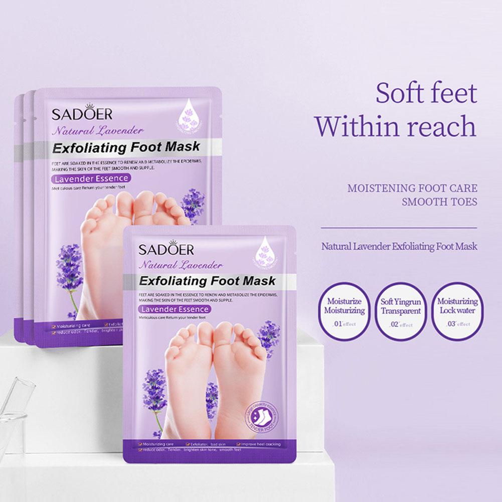 1/5/10 шт. SADOER Лавандовая м – обзор и цена Foot Mask Peeling