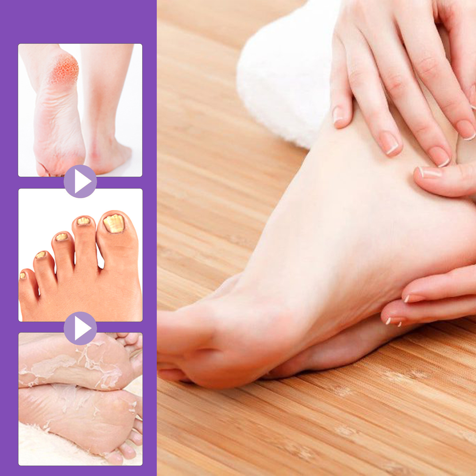 Отшелушивающая маска для ног,  – обзор и цена Foot Mask Peeling