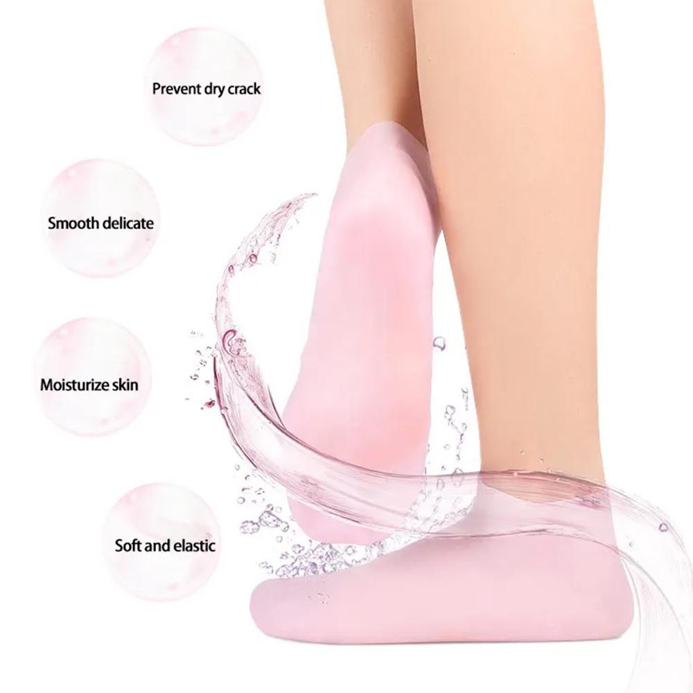 1 пара силиконовых носков для  – обзор и цена Foot Mask Peeling