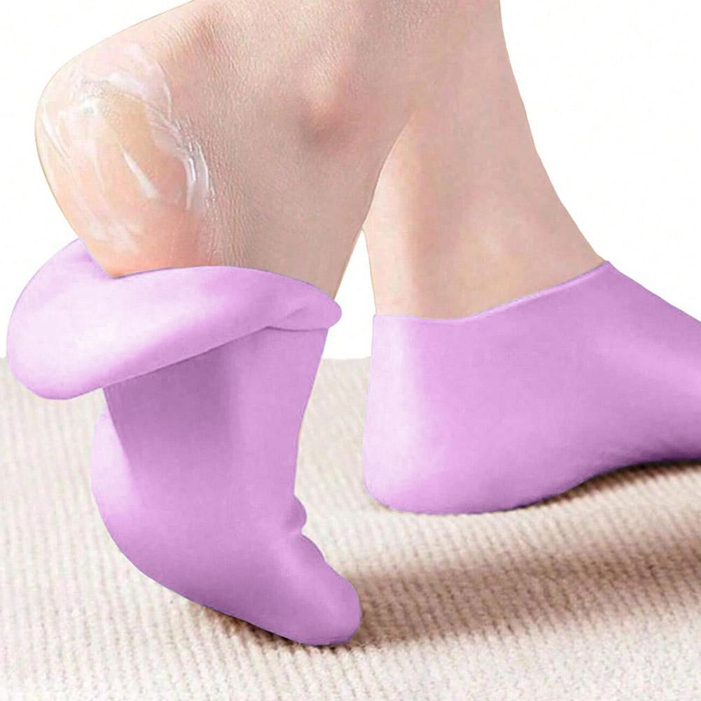 1 пара силиконовых носков для  – обзор и цена Foot Mask Peeling